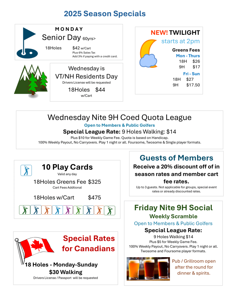2025 Specials 